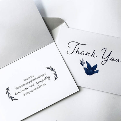 Funeral Thank You Cards