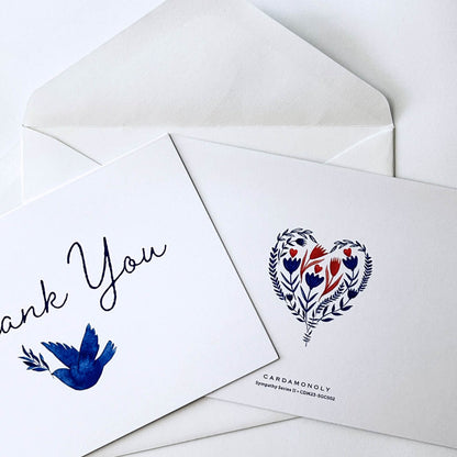 Funeral Thank You Cards