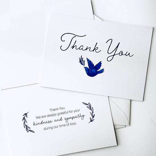 Funeral Thank You Cards