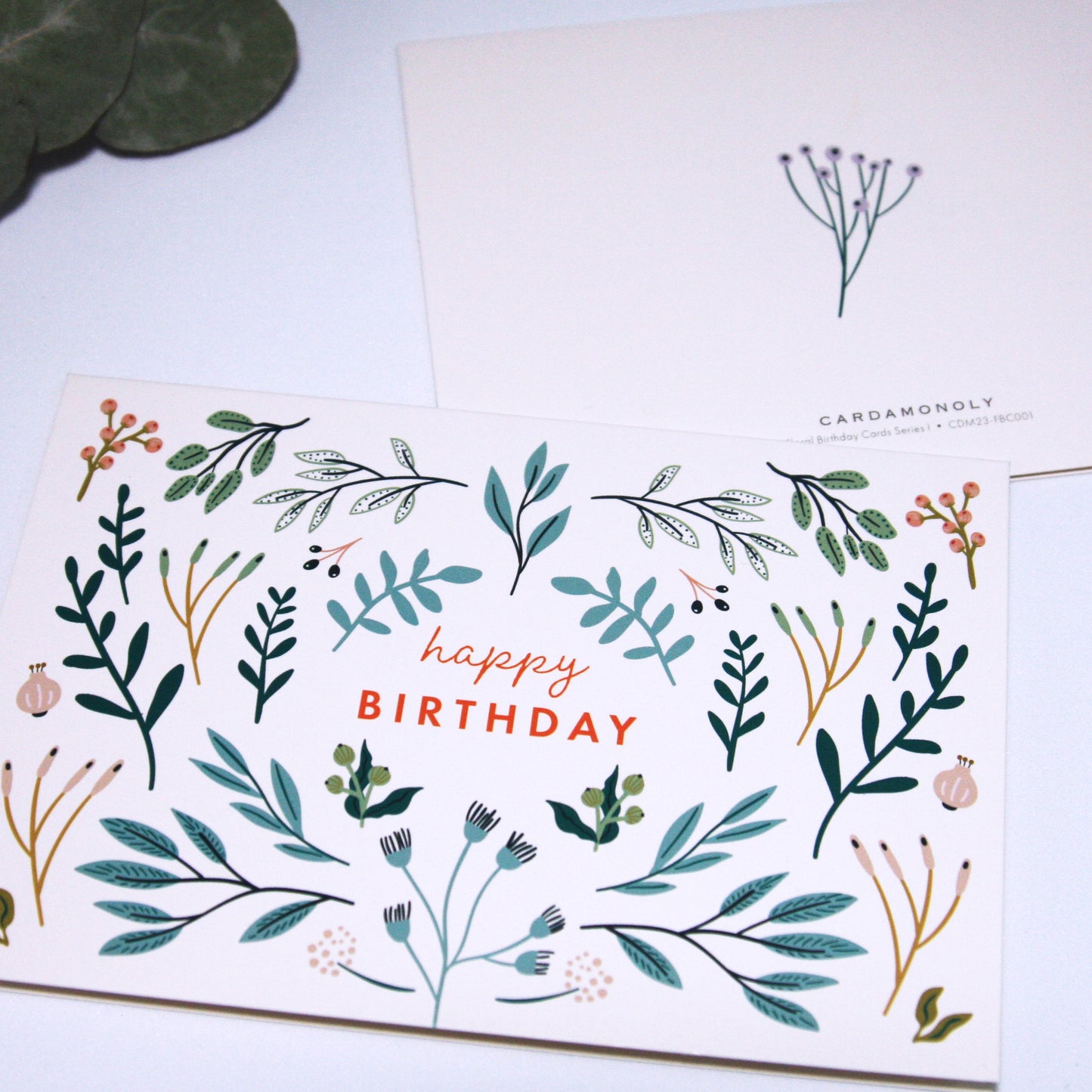 Floral Birthday Greeting Cards